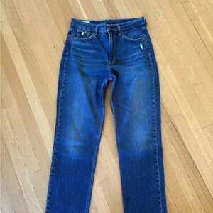 GAP sky high denim jeans